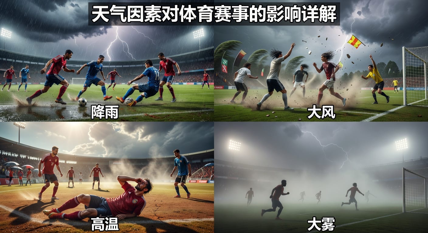 Pinnacle平博：天气因素如何影响体育赛事与博彩决策