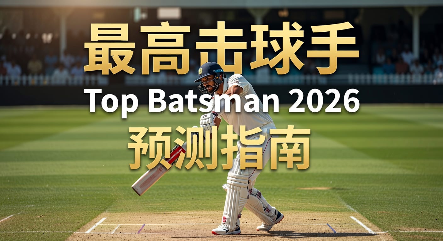 最高击球手 Top Batsman：数据分析与预测技巧