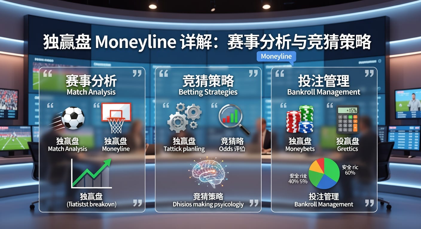 独赢盘 moneyline：2026年实战理解与投注判断